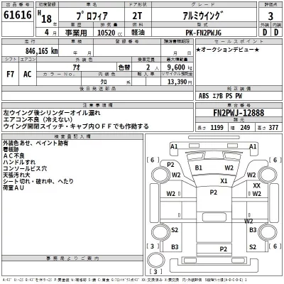 Hino PROFIA  с аукциона в Японии