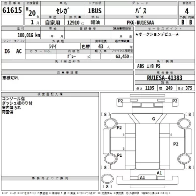 Hino SEREGA  с аукциона в Японии