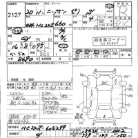 Nissan PINO лот № 2127 оценка R  с аукциона в Японии 5