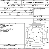 Nissan SERENA лот № 77126 оценка 3.5  с аукциона в Японии 2