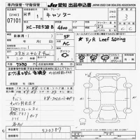 Mitsubishi CANTER лот № 7101 оценка 3  с аукциона в Японии 9