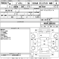Subaru JUSTY лот № 78016 оценка 4  с аукциона в Японии 2