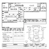 Nissan X-TRAIL лот № 3510 оценка 3.5  с аукциона в Японии 7