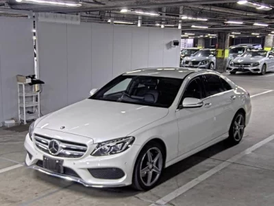 Mercedes-Benz C CLASS  с аукциона в Японии