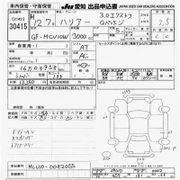 Toyota HARRIER лот № 30415 оценка 3.5  с аукциона в Японии 9