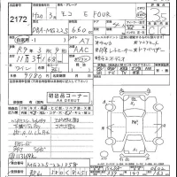 Nissan MOCO лот № 2172 оценка 3.5  с аукциона в Японии 5