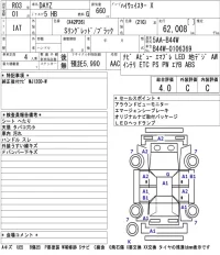 Nissan DAYZ лот № 3048 оценка 4  с аукциона в Японии 5