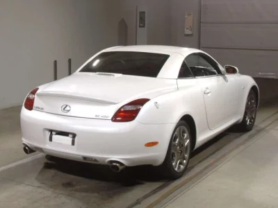 Lexus SC  с аукциона в Японии
