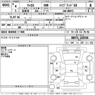 Mazda CAROL  с аукциона в Японии