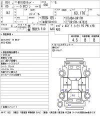Nissan CLIPPER RIO лот № 3058 оценка 4.5  с аукциона в Японии 5