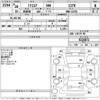 Daihatsu MIRA лот № 3594 оценка R  с аукциона в Японии 2