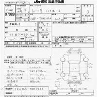 Toyota HIACE VAN лот № 7089 оценка 3  с аукциона в Японии 9