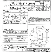Toyota VANGUARD лот № 31 оценка 3.5  с аукциона в Японии 5