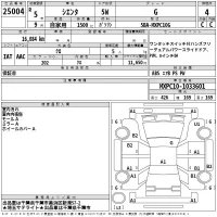 Toyota SIENTA лот № 25004 оценка 4  с аукциона в Японии 2