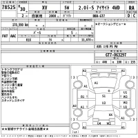 Subaru XV лот № 78525 оценка RA  с аукциона в Японии 2