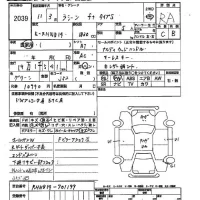 Nissan RASHEEN лот № 2039 оценка R  с аукциона в Японии 2