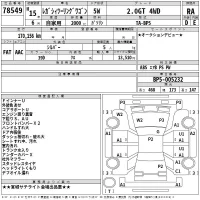 Subaru LEGACY лот № 78549 оценка RA  с аукциона в Японии 2