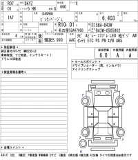 Nissan DAYZ лот № 3077 оценка 6  с аукциона в Японии 5