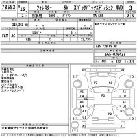 Subaru FORESTER лот № 78553 оценка 3  с аукциона в Японии 2