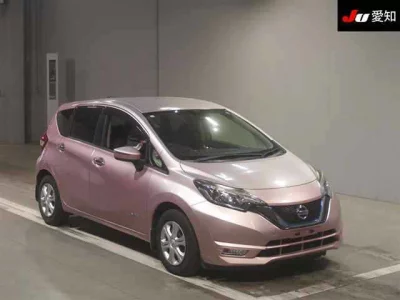 Nissan NOTE  с аукциона в Японии