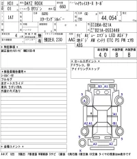 Nissan DAYZ ROOX лот № 3080 оценка 4  с аукциона в Японии 5