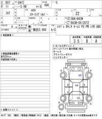 Nissan DAYZ лот № 3082 оценка 3.5  с аукциона в Японии 5