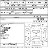 Subaru GOLF ALLTRACK лот № 78570 оценка RA  с аукциона в Японии 2