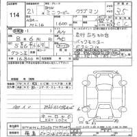 BMW MINI лот № 114 оценка 3.5  с аукциона в Японии 5