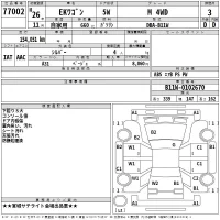 Mitsubishi EK WAGON лот № 77002 оценка 3  с аукциона в Японии 2
