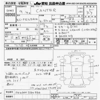 Mitsubishi CANTER лот № 8068 оценка 3.5  с аукциона в Японии 9