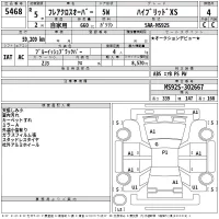 Mazda FLAIR лот № 5468 оценка 4  с аукциона в Японии 2
