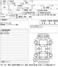 Nissan DAYZ лот № 3097 оценка 5  с аукциона в Японии 5