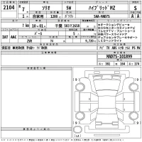 Suzuki SOLIO лот № 2104 оценка S  с аукциона в Японии 2