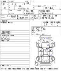 Nissan DAYZ лот № 3112 оценка 3.5  с аукциона в Японии 5