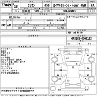 Toyota CROWN лот № 77049 оценка RA  с аукциона в Японии 2