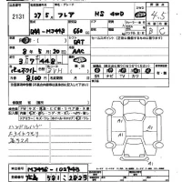 Mazda FLAIR лот № 2131 оценка 4.5  с аукциона в Японии 2