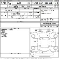 Daihatsu Cast лот № 5736 оценка 3.5  с аукциона в Японии 2