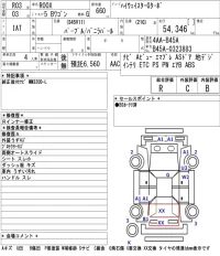 Nissan ROOX лот № 3121 оценка R  с аукциона в Японии 5