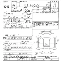 Nissan VANETTE TRUCK лот № 8043 оценка 3  с аукциона в Японии 5