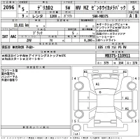 Mitsubishi DELICA D2 лот № 2096 оценка 5  с аукциона в Японии 2
