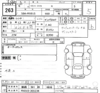 Suzuki WAGON R SMILE лот № 263 оценка 5  с аукциона в Японии 2
