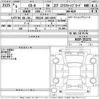 Mazda CX-8 лот № 2125 оценка 4.5  с аукциона в Японии 2
