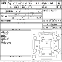 Subaru IMPREZA лот № 8080 оценка RA  с аукциона в Японии 2