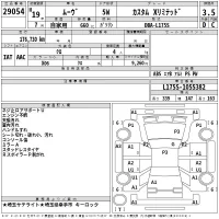 Daihatsu MOVE лот № 29054 оценка 3.5  с аукциона в Японии 2