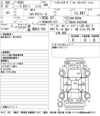 Nissan ROOX лот № 8009 оценка R  с аукциона в Японии 5
