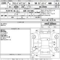 Toyota ALPHARD лот № 2205 оценка 4.5  с аукциона в Японии 2