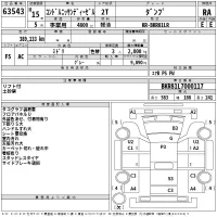 Nissan CONDOR лот № 63543 оценка RA  с аукциона в Японии 2
