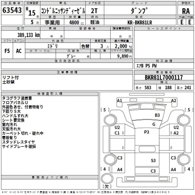 Nissan CONDOR  с аукциона в Японии