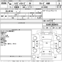 Daihatsu HIJET VAN лот № 8506 оценка 3  с аукциона в Японии 2