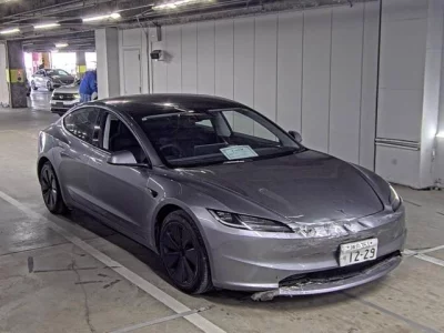 Tesla MODEL3  с аукциона в Японии